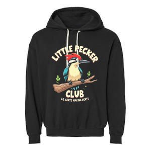 Little Pecker Club Lil Gents Making Dents Garment-Dyed Fleece Hoodie