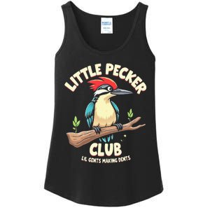 Little Pecker Club Lil Gents Making Dents Ladies Essential Tank