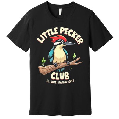 Little Pecker Club Lil Gents Making Dents Premium T-Shirt