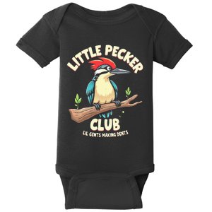 Little Pecker Club Lil Gents Making Dents Baby Bodysuit