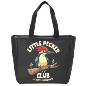 Little Pecker Club Lil Gents Making Dents Zip Tote Bag