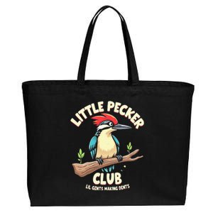 Little Pecker Club Lil Gents Making Dents Cotton Canvas Jumbo Tote