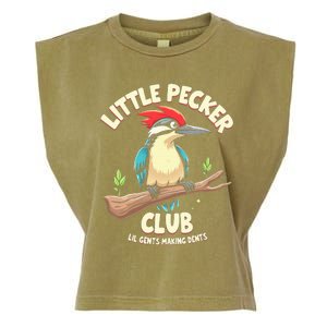 Little Pecker Club Lil Gents Making Dents Garment-Dyed Women's Muscle Tee