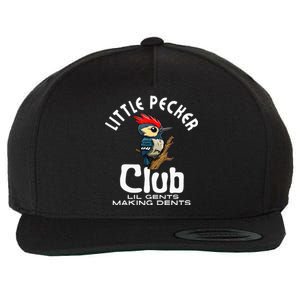 Little Pecker Club Lil Gents Making Dents Wool Snapback Cap