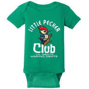 Little Pecker Club Lil Gents Making Dents Baby Bodysuit