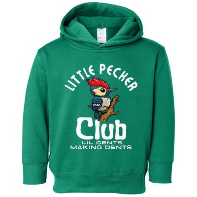 Little Pecker Club Lil Gents Making Dents Toddler Hoodie