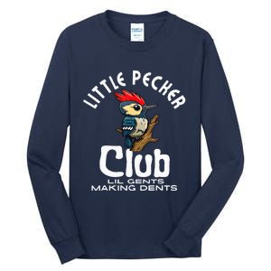 Little Pecker Club Lil Gents Making Dents Tall Long Sleeve T-Shirt