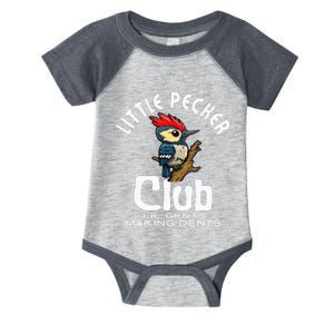 Little Pecker Club Lil Gents Making Dents Infant Baby Jersey Bodysuit