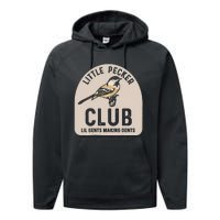 Little Pecker Club Lil Gents Making Dents Performance Fleece Hoodie