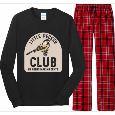 Little Pecker Club Lil Gents Making Dents Long Sleeve Pajama Set