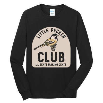 Little Pecker Club Lil Gents Making Dents Tall Long Sleeve T-Shirt