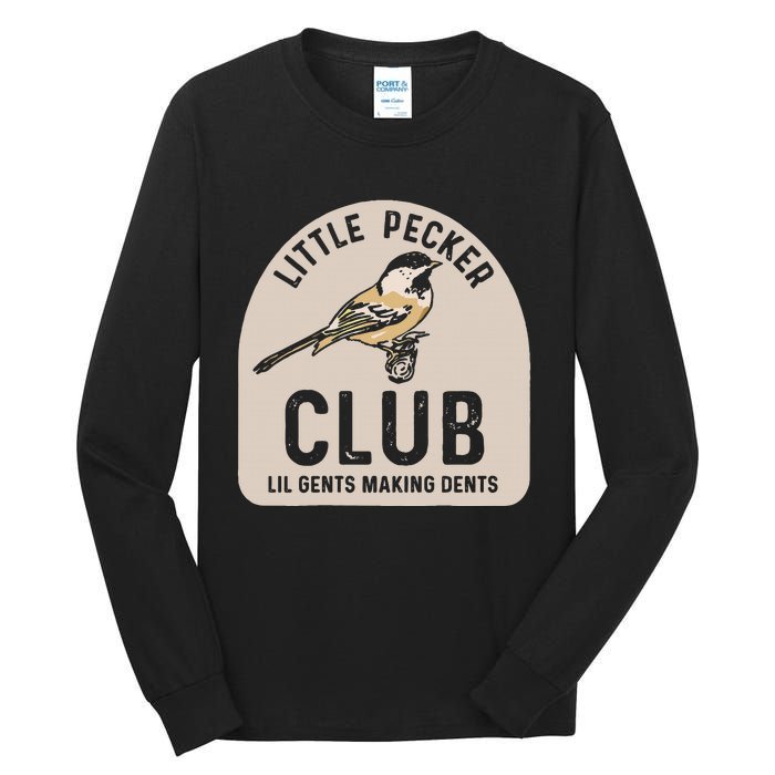 Little Pecker Club Lil Gents Making Dents Tall Long Sleeve T-Shirt