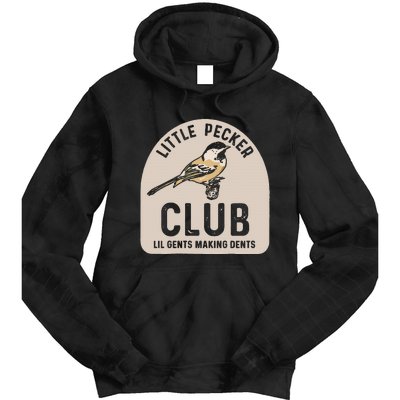 Little Pecker Club Lil Gents Making Dents Tie Dye Hoodie