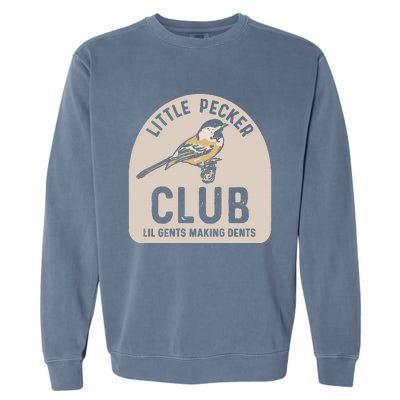 Little Pecker Club Lil Gents Making Dents Garment-Dyed Sweatshirt