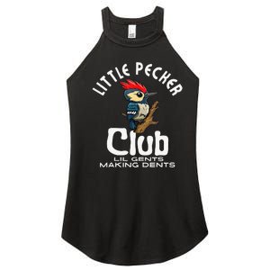 Little Pecker Club Lil Gents Making Dents Funny Gift Women's Perfect Tri Rocker Tank