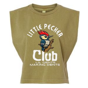 Little Pecker Club Lil Gents Making Dents Funny Gift Garment-Dyed Women's Muscle Tee