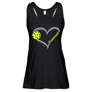 Love Pickleball - cute pickleball match, I love pickleball Ladies Essential Flowy Tank