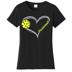 Love Pickleball - cute pickleball match, I love pickleball Women's T-Shirt