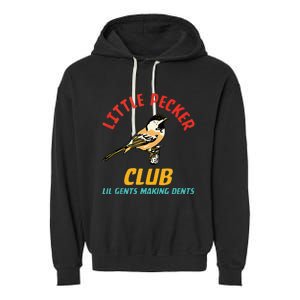 Little Pecker Club Lil Gents Making Dents Garment-Dyed Fleece Hoodie