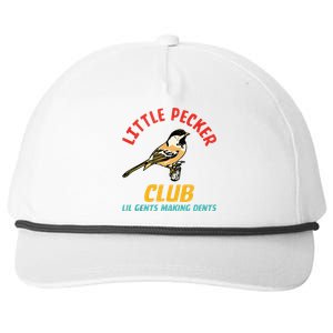 Little Pecker Club Lil Gents Making Dents Snapback Five-Panel Rope Hat