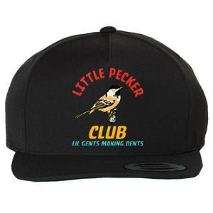 Little Pecker Club Lil Gents Making Dents Wool Snapback Cap