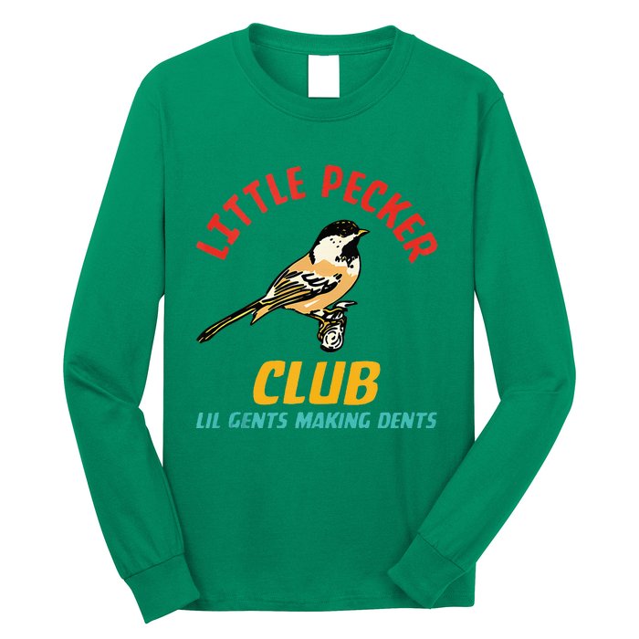 Little Pecker Club Lil Gents Making Dents Long Sleeve Shirt