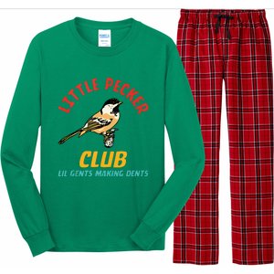 Little Pecker Club Lil Gents Making Dents Long Sleeve Pajama Set