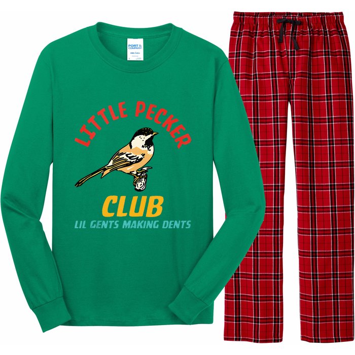 Little Pecker Club Lil Gents Making Dents Long Sleeve Pajama Set