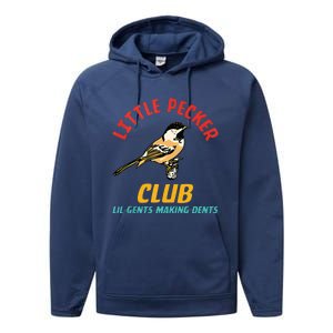 Little Pecker Club Lil Gents Making Dents Performance Fleece Hoodie