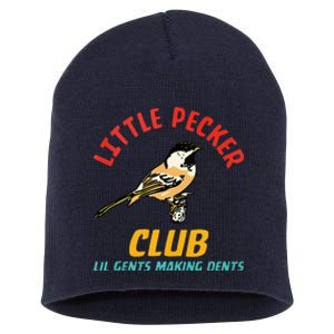 Little Pecker Club Lil Gents Making Dents Short Acrylic Beanie