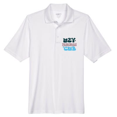 Lazy Pancreas Club Funny Diabetes Awareness Men's Origin Performance Pique Polo