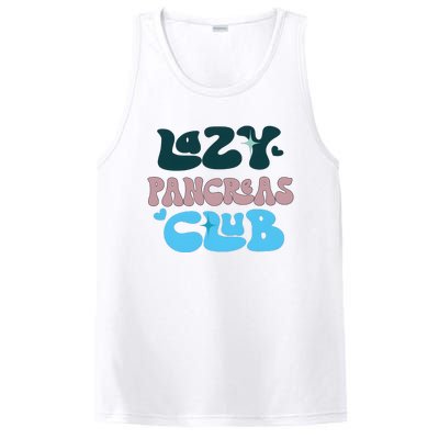 Lazy Pancreas Club Funny Diabetes Awareness PosiCharge Competitor Tank