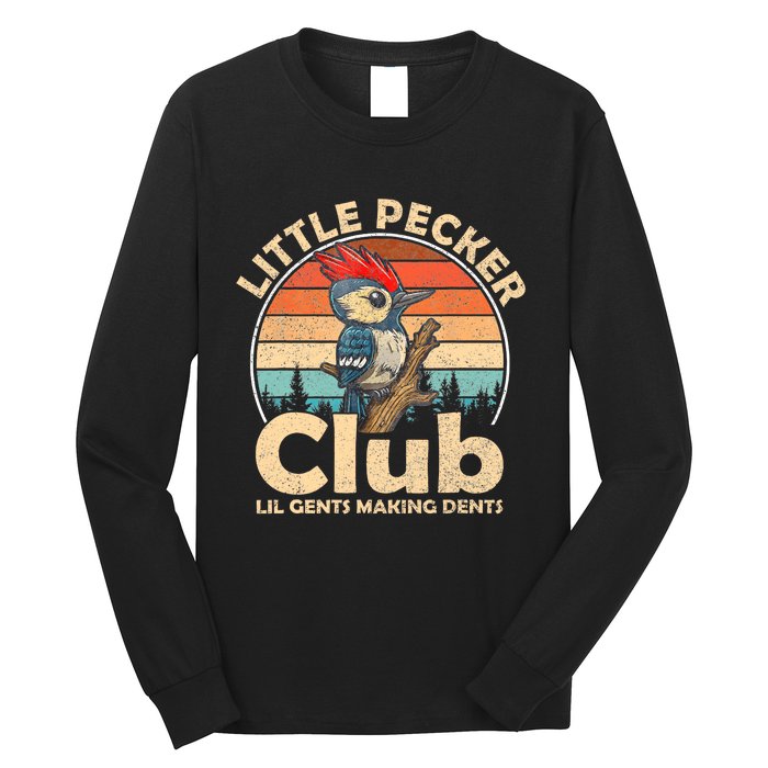 Little Pecker Club Lil Gents Making Dents Long Sleeve Shirt