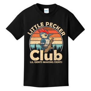 Little Pecker Club Lil Gents Making Dents Kids T-Shirt