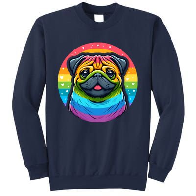 Lgbtq+ Pug Dog Sweatshirt