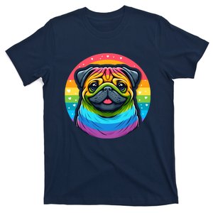 Lgbtq+ Pug Dog T-Shirt