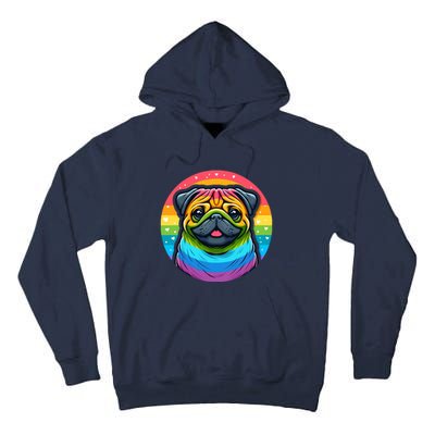 Lgbtq+ Pug Dog Tall Hoodie