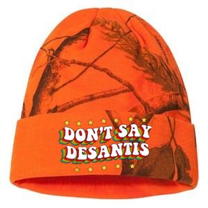 LGBTQ Pride Dont Say DeSantis Florida Say Gay Anti DeSantis Kati Licensed 12" Camo Beanie