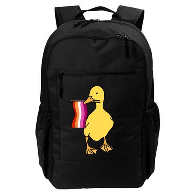 Lesbian Pride Duck Funny Lgbt Pride Daily Commute Backpack
