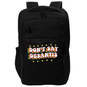 LGBTQ Pride Dont Say DeSantis Florida Say Gay Anti DeSantis Impact Tech Backpack