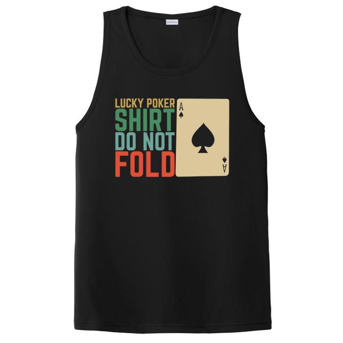 Lucky Poker Do Not Fold PosiCharge Competitor Tank