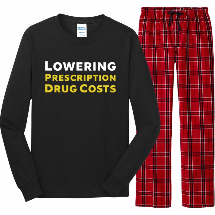 Lowering Prescription Drug Costs Long Sleeve Pajama Set