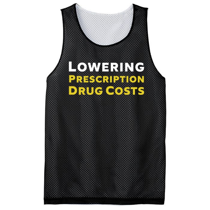 Lowering Prescription Drug Costs Mesh Reversible Basketball Jersey Tank