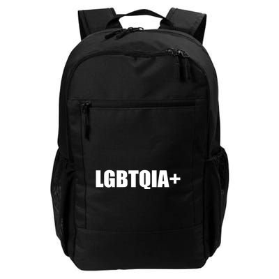 LGBBTQIA+ Plus Equality Funny LGBTQIA Daily Commute Backpack