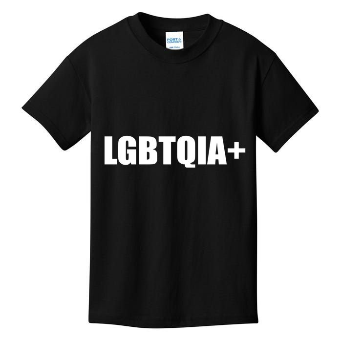 LGBBTQIA+ Plus Equality Funny LGBTQIA Kids T-Shirt