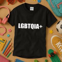 LGBBTQIA+ Plus Equality Funny LGBTQIA Kids T-Shirt