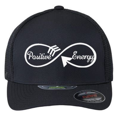 Loveely Positive Energy Motivation Flexfit Unipanel Trucker Cap