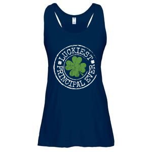 Luckiest Principal Ever Lucky Teacher St PatrickS Day Ladies Essential Flowy Tank