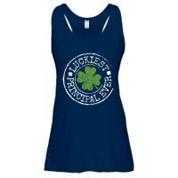 Luckiest Principal Ever Lucky Teacher St PatrickS Day Ladies Essential Flowy Tank