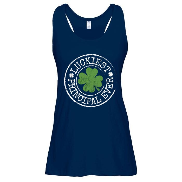 Luckiest Principal Ever Lucky Teacher St PatrickS Day Ladies Essential Flowy Tank